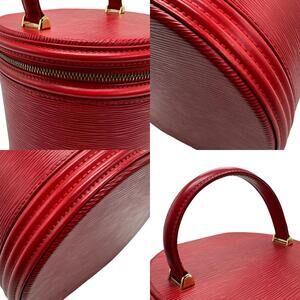 Louis Vuitton Hand Cannes Epi red leather Bag